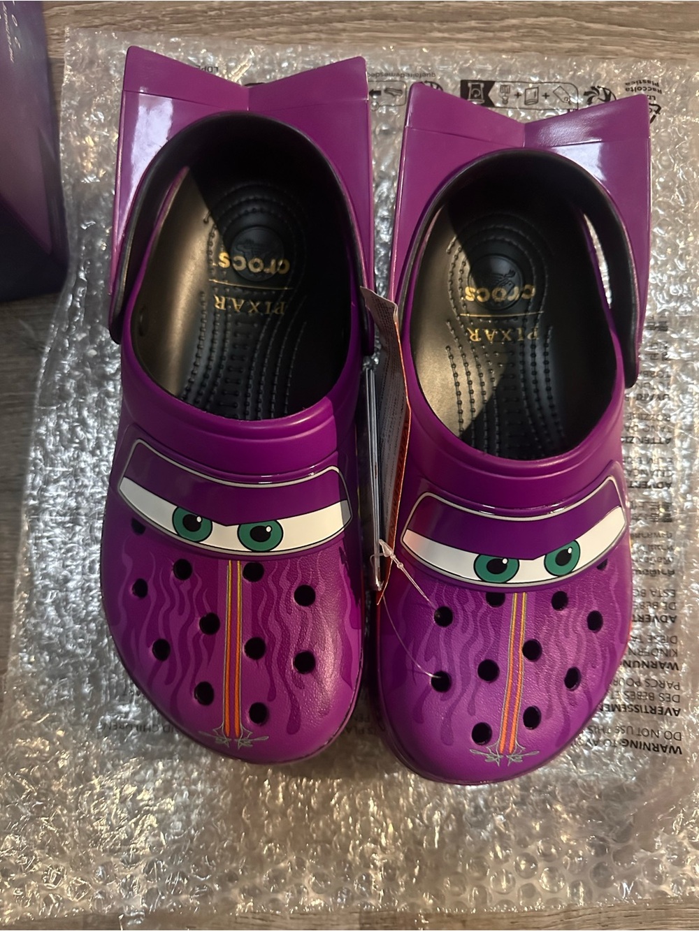 2026 Disney D23 x Crocs Cars Ramone exclusive Clog adult light up size US m9/w11
